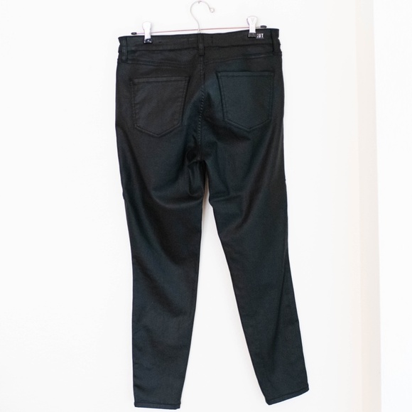Kut From the Kloth Donna Coated High Waist Ankle Skinny Jeans - Picture 3 of 4